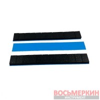 Груз клеящийся черный низкий голубая лента 12х5г 60 гр металл с лайнером Польша