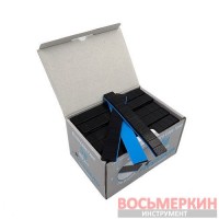Груз клеящийся черный низкий голубая лента 12х5г 60 гр металл с лайнером Польша