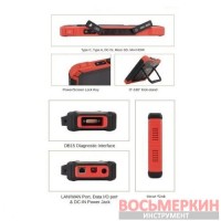 Автомобильный мультимарочный сканер X-431 PAD9 LINK Launch