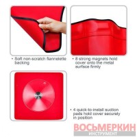 Накидка виниловая 1050x580 мм с магнитами и присосками JJAQ2202 Toptul