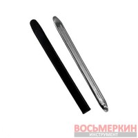 Монтировка для шин 300х19х6мм хромированная с профилем и пластиковой защитой