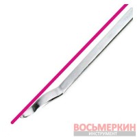 Монтировка для шин 600х25х9мм хромированная гладкая с пластиковой защитой