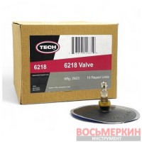 Вентиль тракторный камерный на задние колеса TR218А V4.04.1 с латкой 6218 Tech