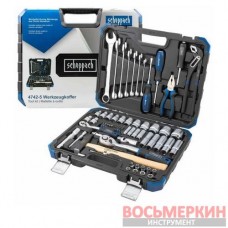 Набор инструментов 74 предмета 1/2 1/4 SCH-4742-5 Scheppach