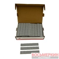 Груз клеящийся низкий белая лента и основа 12х5 г 60 гр металл крашеный выступающая лента Tiptop Германия