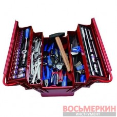 Набор инструментов универсальный, раскладной ящик, 99 предметов P902-103MR05 King Tony