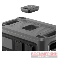 Станция зарядная портативная 1.8 кВт 1024 Втч LiFeP04 беспроводная зарядка съемный повербанк STORM WT-7011 Intertool