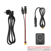 Станция зарядная портативная 1.8 кВт 1024 Втч LiFeP04 беспроводная зарядка съемный повербанк STORM WT-7011 Intertool