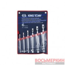 Набор ключей торцевых с карданом 6 единиц от 6 мм до 19 мм 1A06MR King Tony