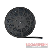 Груз клеящийся черный низкий голубая лента 5гр металл 1200 шт бобина 6 кг TRALU-FE4В
