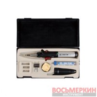 Паяльник газовый горелка 150 Вт с комплектом сменных насадок 6BC3007 King Tony