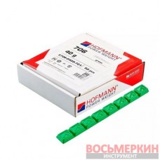 Груз Hofmann клеящийся зеленый 8x5г свинец высота 4мм Германия type 706