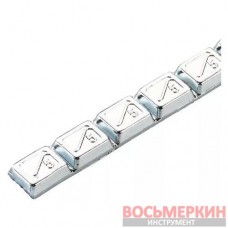 Груз Hofmann клеящийся хром 8x5г свинец высота 4 мм Германия type 706
