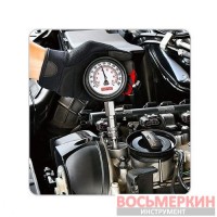 Компрессометр бензиновый со сменными наконечниками 9 единиц JGAI0906 Toptul