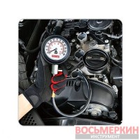 Компрессометр бензиновый со сменными наконечниками 9 единиц JGAI0906 Toptul