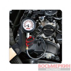 Компрессометр бензиновый со сменными наконечниками 9 единиц JGAI0906 Toptul