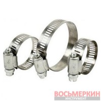 Металлический обжимной хомут для шлангов 8-12мм (1/2 ) HC-1 Licota