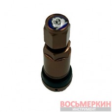 Вентиль легковой под датчик коричневый скругленный низ