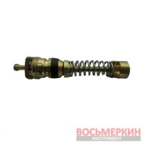 Золотник вентеля длинный с пружинкой с резьбой большого диаметра