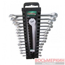 Набор ключей комбинированных 14 единиц от 6 мм до 24 мм холдер GAAC1401 Toptul