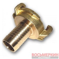 Соединитель байонетный Geka 1 - 25 мм латунь GK104 Bradas