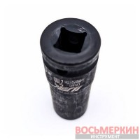 Головка ударная тонкостенная 1/2 21 мм 6 гранная длина 85 мм для колесных гаек JBC-4458521TH Forsage