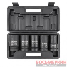 Набор ударных головок глубоких 1 12-гранные 5 предметов FK-8051-9MPB ForceKraft