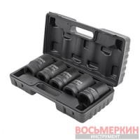Набор ударных головок глубоких 1 12-гранные 5 предметов FK-8051-9MPB ForceKraft
