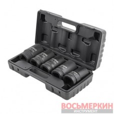 Набор ударных головок глубоких 1 12-гранные 5 предметов FK-8051-9MPB ForceKraft