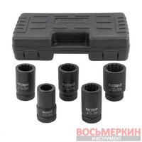 Набор ударных головок глубоких 1 12-гранные 5 предметов FK-8051-9MPB ForceKraft