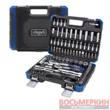 Набор инструментов 94 предмета 1/4 3/8 SCH-4941-5DS Scheppach