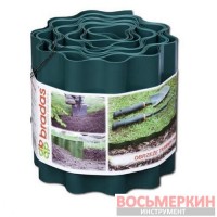 Бордюр волнистый 9м x 15см зеленый OBFG 0915 Bradas