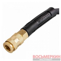 Шланг воздушный резиновый армированный с фитингами 10х15 мм 10 м F-AHC-10/H Forsage