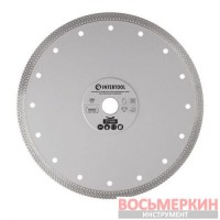 Диск отрезной алмазный со сплошной кромкой 230 мм по керамограниту CT-3105 Intertool