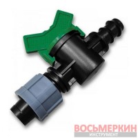 Миникран лента Соединитель для трубки 16мм DSTZ01-1617L Bradas
