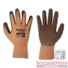 Перчатки защитные Perfect Grip Brown латекс размер 8 RWPGBR8 Bradas