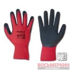 Перчатки защитные Perfect Grip Red латекс размер 7 RWPGRD7 Bradas