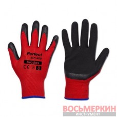 Перчатки защитные Perfect Soft Red латекс размер 10 RWPSRD10 Bradas