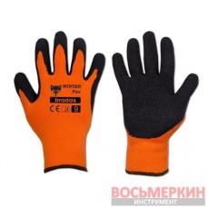 Перчатки защитные Winter Fox латекс размер 10 RWWF10 Bradas
