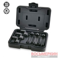 Набор головок для снятия датчиков температуры выхлопных газов 6 единиц JGAI0604 Toptul