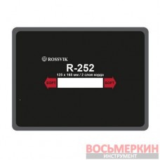 Радиальный пластырь R 252 термо 125 х 166 мм 2 слоя корда Россвик Rossvik