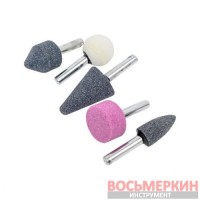Набор камней абразивных 5 предметов хвостовик 6 мм в блистере PA-SK-108 Partner