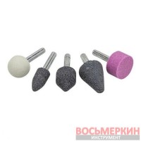 Набор камней абразивных 5 предметов хвостовик 6 мм в блистере PA-SK-108 Partner
