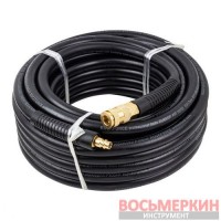 Шланг резиновый воздушный армированный с фитингами 10мм х 17мм х 15м RF-AHC-10/L Rockforce