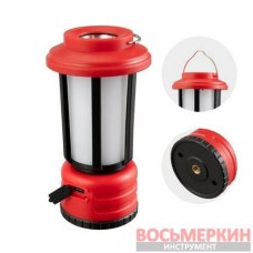 Фонарь для кемпинга подвесной 1LED + 8SMD LB-0210 Intertool