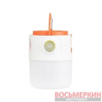 Фонарь для кемпинга солнечная панель ДУ STORM LB-0214 Intertool