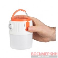 Фонарь для кемпинга солнечная панель ДУ STORM LB-0214 Intertool