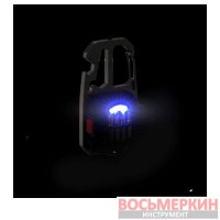 Фонарь-брелок Multi-tool 9 в 1 STORM LB-0161 Intertool