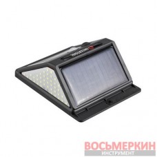 Светильник аккумуляторный настенный 144SMD уличный солнечная панель датчик движения LB-0114 Intertool