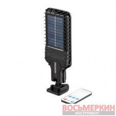 Светильник аккумуляторный настенный 6COB уличный солнечная панель датчик движения ДУ LB-0115 Intertool